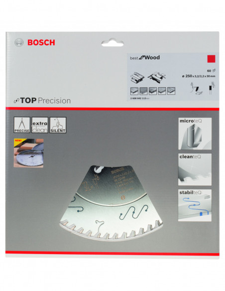 Disco de sierra circular Top Precision Best for Wood para sierras de mesa