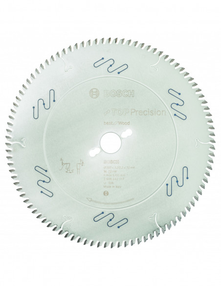 Comprar Disco de sierra circular Top Precision Best for Wood para sierras de mesa. Ref: 2608642117