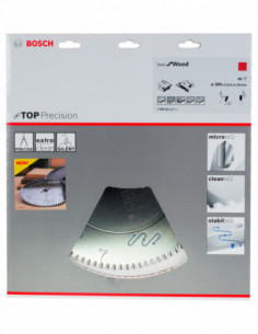 Comprar Disco de sierra circular Top Precision Best for Wood para sierras de mesa. Ref: 2608642117 2