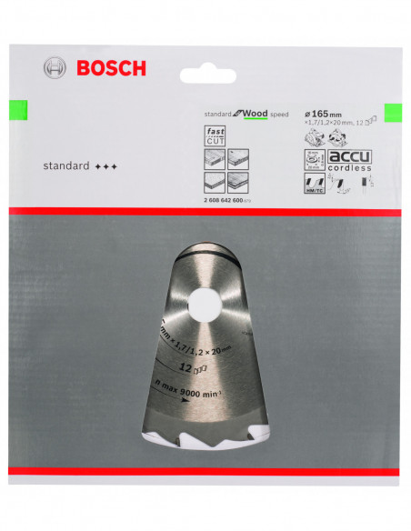 Disco de sierra circular Speedline Wood para sierras portátiles