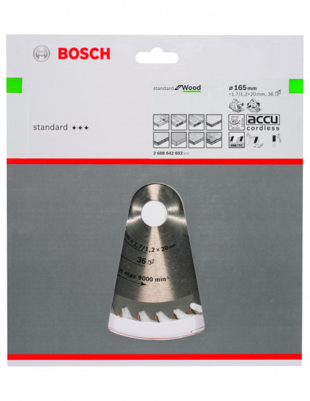 Disco de sierra circular Optiline Wood para sierras portátiles