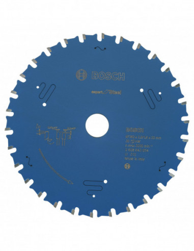 Comprar Disco de sierra circular Expert for Steel para sierras portátiles. Ref: 2608643054