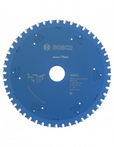 Comprar Disco de sierra circular Expert for Steel para sierras portátiles. Ref: 2608643057