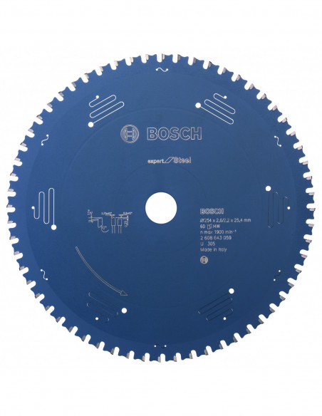 Comprar Disco de sierra circular Expert for Steel para sierras ingletadoras. Ref: 2608643059 Comprar Disco de sierra circular Expert for Steel para sierras ingletadoras. Ref: 2608643059