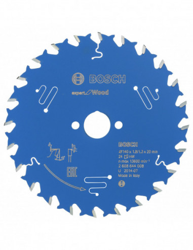 Comprar Disco de sierra circular Expert for Wood para sierras portátiles. Ref: 2608644008