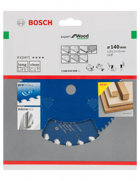 Disco de sierra circular Expert for Wood para sierras portátiles