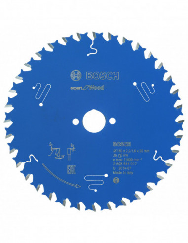 Comprar Disco de sierra circular Expert for Wood para sierras portátiles. Ref: 2608644017