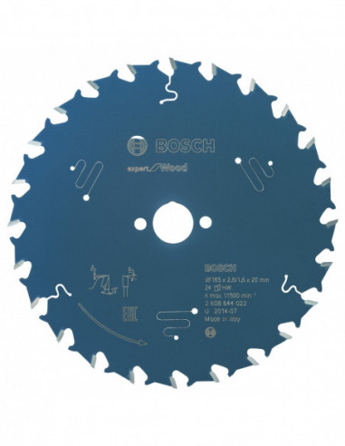 Comprar Disco de sierra circular Expert for Wood para sierras portátiles. Ref: 2608644022