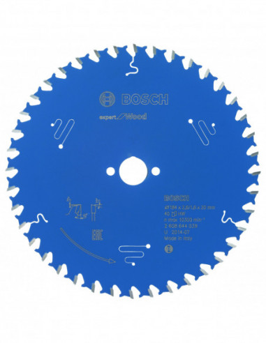 Comprar Disco de sierra circular Expert for Wood para sierras portátiles. Ref: 2608644039