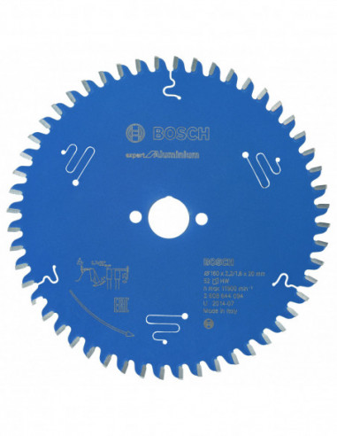 Comprar Disco de sierra circular Expert for Aluminium para sierras portátiles. Ref: 2608644094