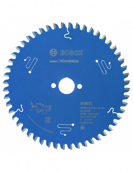 Comprar Disco de sierra circular Expert for Aluminium para sierras portátiles. Ref: 2608644094