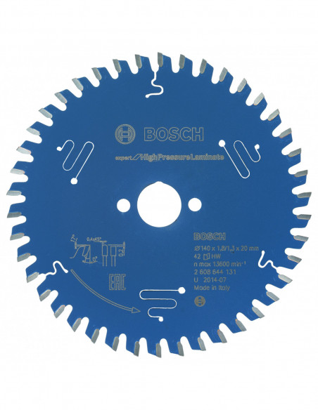 Comprar Disco de sierra circular "Expert for High Pressure Laminate" para sierras portátiles. Ref: 2608644131