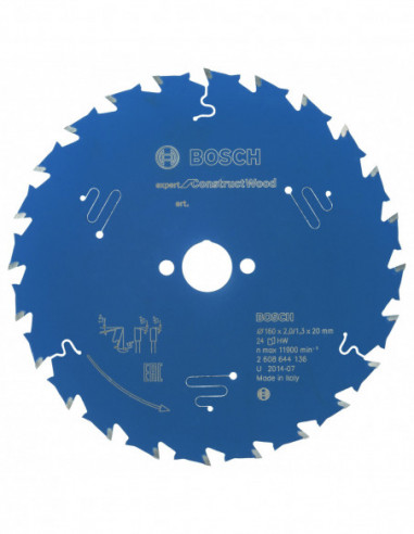 Comprar Disco de sierra circular Expert for Construct Wood para sierras portátiles. Ref: 2608644136