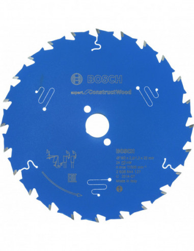 Comprar Disco de sierra circular Expert for Construct Wood para sierras portátiles. Ref: 2608644137