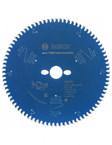 Comprar Disco de sierra circular "Expert for High Pressure Laminate" para sierras ingletadoras. Ref: 2608644360