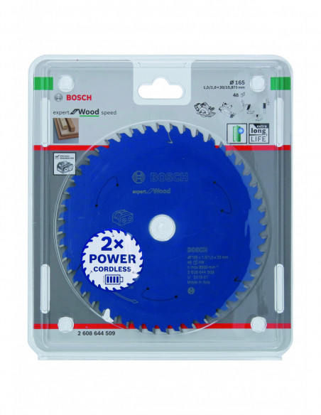 Disco de sierra circular Expert for Wood para sierras portátiles a batería