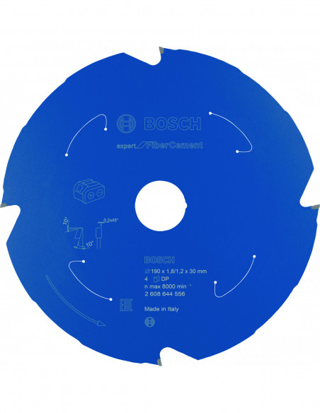 Comprar Disco de sierra circular Expert for Fibre Cement para sierras portátiles a batería. Ref: 2608644556