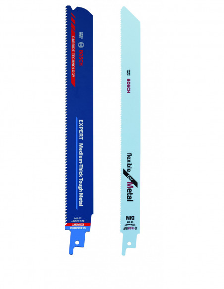 Comprar Set de 25 Hoja de sierra sable S 1122 BF + 1 Expert 'Medium-Thick Tough Metal' S 1155 HHM. Ref: 2608653598