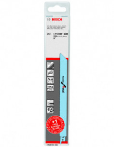 Comprar Set de 25 Hoja de sierra sable S 1122 BF + 1 Expert 'Medium-Thick Tough Metal' S 1155 HHM. Ref: 2608653598 2