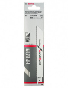 Comprar Hoja de sierra sable S 922 HF Flexible for Wood and Metal. Ref: 2608656016 2