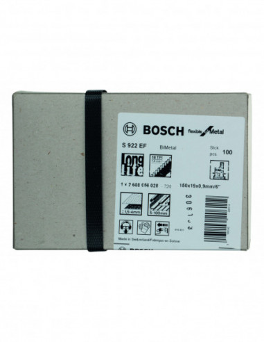 Hoja de sierra sable S 922 EF Flexible for Metal