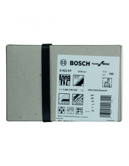 Hoja de sierra sable S 922 EF Flexible for Metal