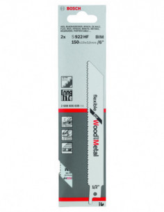 Comprar Hoja de sierra sable S 922 HF Flexible for Wood and Metal. Ref: 2608656039 2