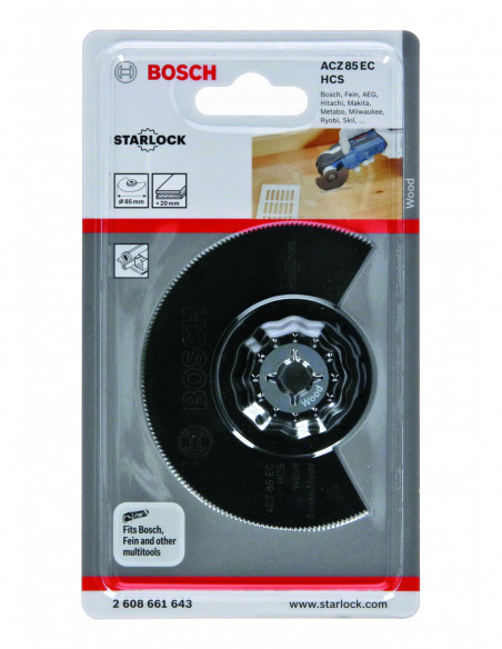 Hoja de sierra segmentada ACZ 85 EC (Ø 85)