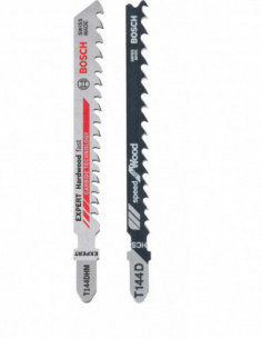 Comprar Set de 25 Hoja de sierra de calar T 144 D + 1 Expert 'Hardwood Fast' T 144 DHM. Ref: 2608665202