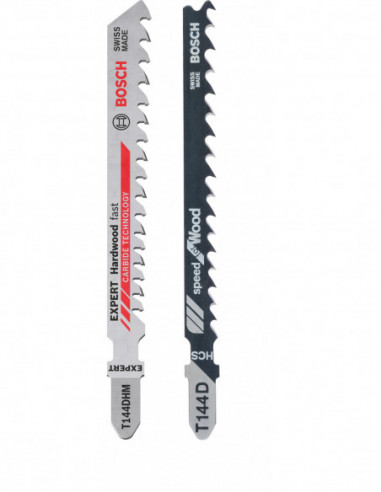 Comprar Set de 25 Hoja de sierra de calar T 144 D + 1 Expert 'Hardwood Fast' T 144 DHM. Ref: 2608665202