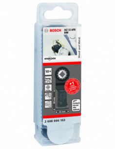 Comprar Set de 10 Hoja para multiherramienta AIZ 32 APB + 1 Expert MultiMax AIZ 32 APIT. Ref: 2608666153 2