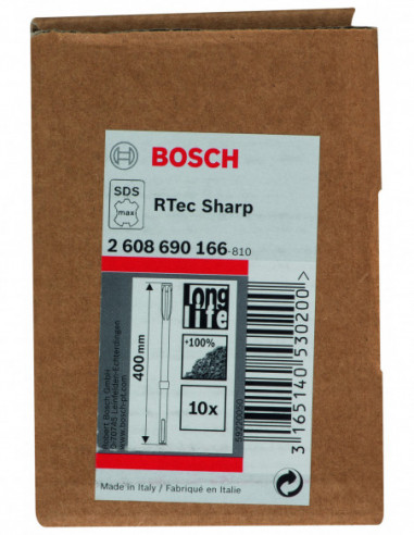 Cincel planos RTec Sharp con vástago de...