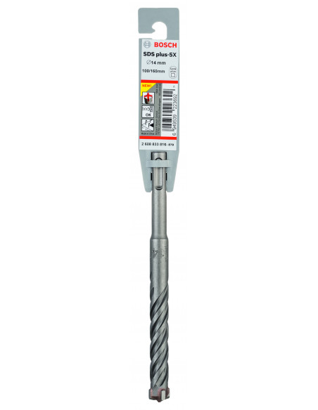 Broca para martillo SDS plus-5X para hormigón (Ø 14)