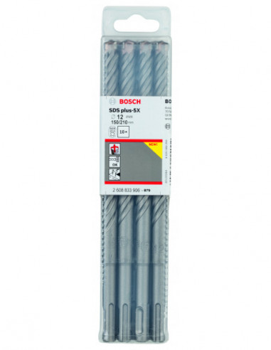 Broca para martillo SDS plus-5X para hormigón...