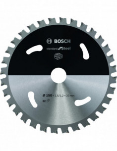 Comprar Disco de sierra circular Standard for Steel para sierras portátiles a batería. Ref: 2608837748