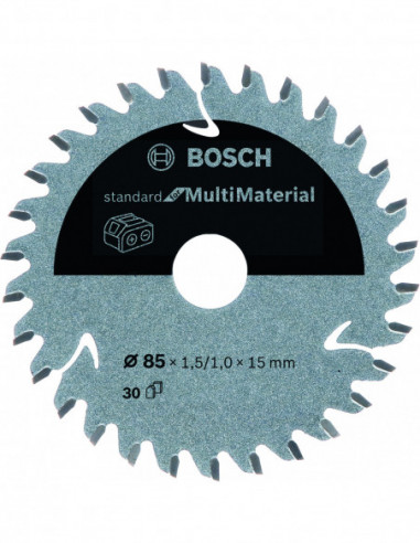 Comprar Disco de sierra circular Standard for MultiMaterial Cordless para sierras portátiles. Ref: 2608837752
