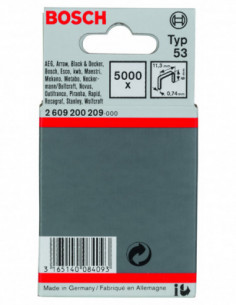 Comprar Grapas de alambre fino, tipo 53. Ref: 2609200209 2