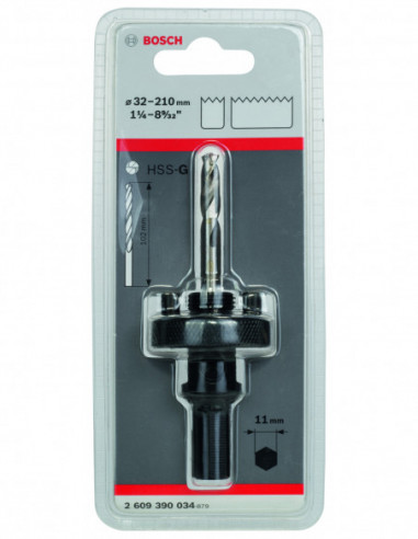 Adaptador de vaso hexagonales para sierras de...