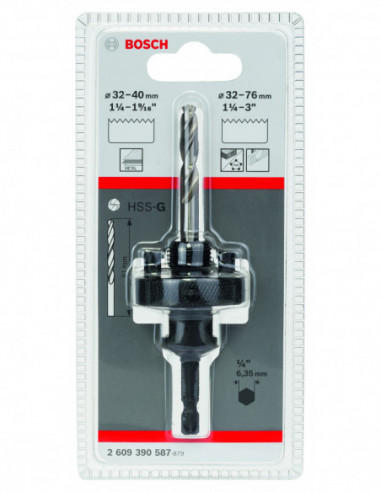 Adaptador de vaso hexagonales para sierras de...