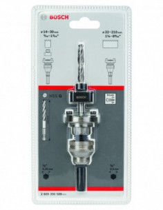 Comprar Adaptador de vástago hexagonal para sierras de corona roscadas con Q-LOCK. Ref: 2609390589 2