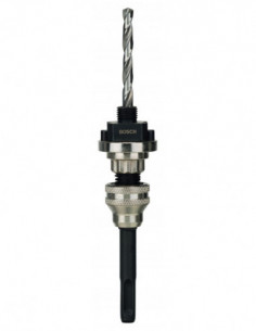 Comprar Adaptador de Encaixe SDS plus con Q-LOCK para sierras de corona roscadas. Ref: 2609390590
