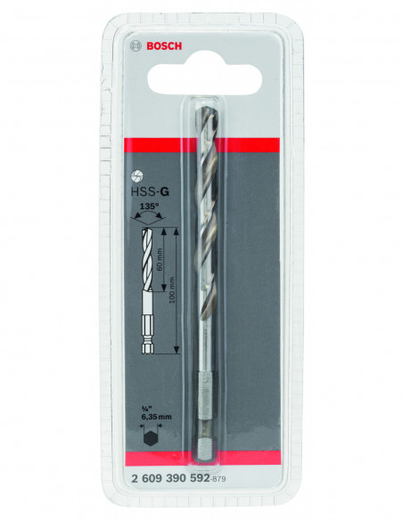 Broca centradora HSS-G para Adaptador convencionales (Q-LOCK) (Ø 7,15)