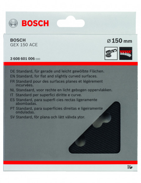 Plato de soporte medianos de 8 agujeros (Ø 150)