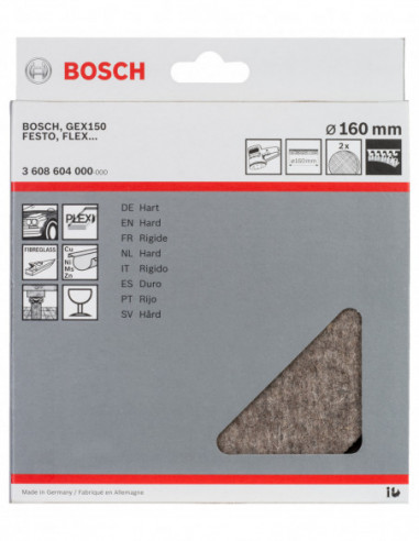 Disco de pulido de fieltro para lijadoras...