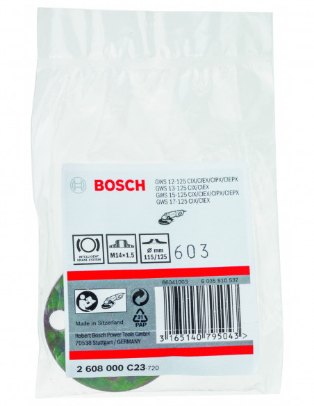 Tuerca redonda para disco de bruñido para amoladoras angulares