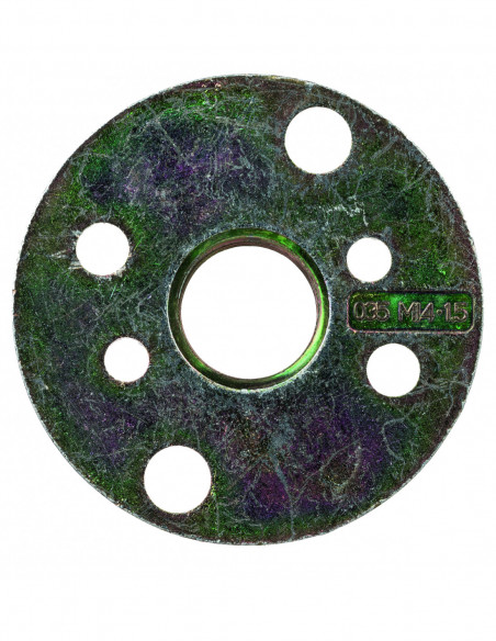 Tuerca redonda para disco de bruñido para amoladoras angulares