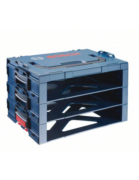 Sistema de alojamiento i-BOXX shelf con 3 unidades