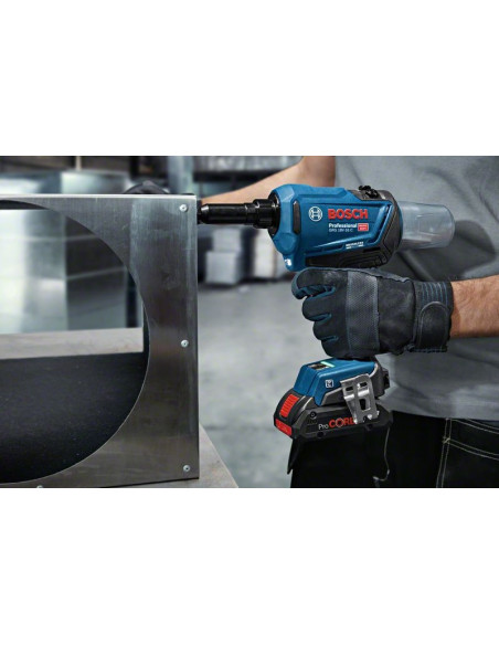 Pistola remachadora a batería BOSCH GRG 18V-16 C (Sin batería ni cargador)