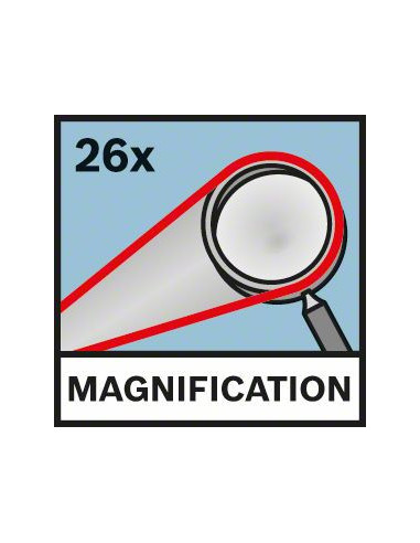 Nivel óptico BOSCH GOL 26 D (Incluye accesorios)