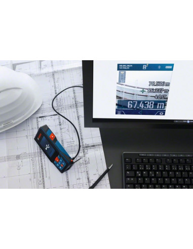 Medidor láser de distancias BOSCH GLM 150-27 C